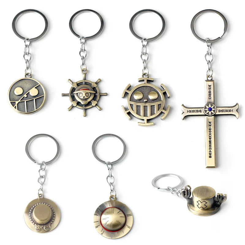 One Piece - Keychains & Accessories Set 7pcs