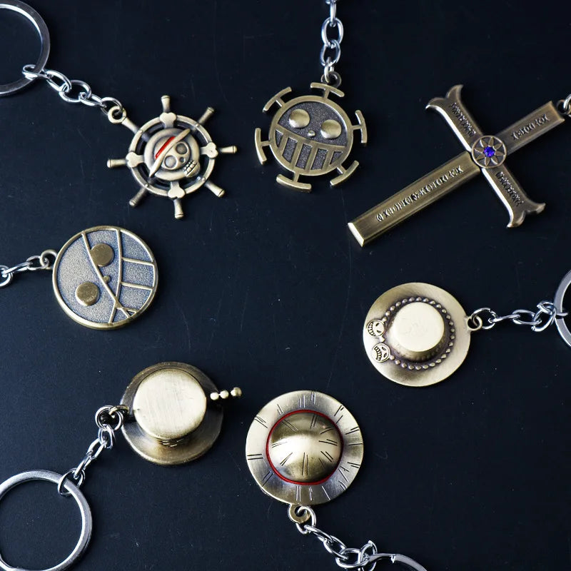 One Piece - Keychains & Accessories Set 7pcs